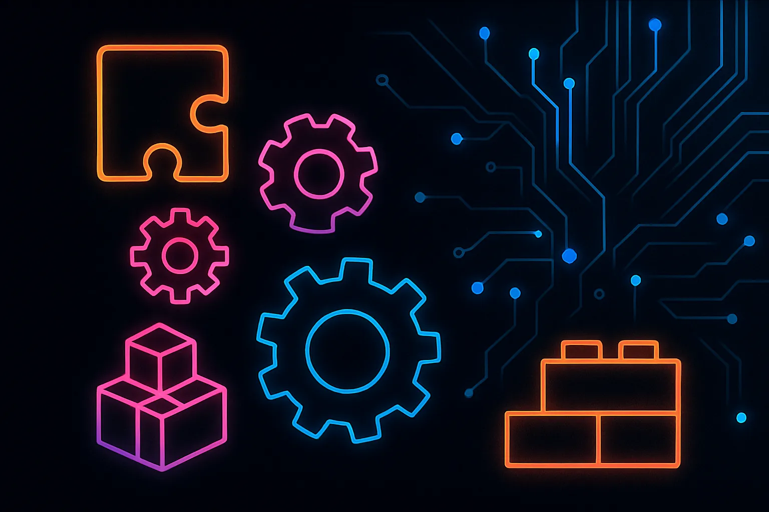 Abstract AI toy hero image